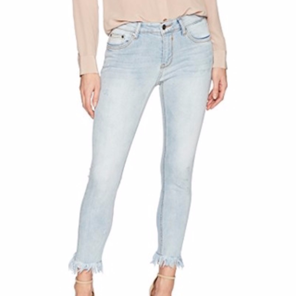 Evidnt York straight crop jean